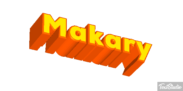 Makary Texteffekt