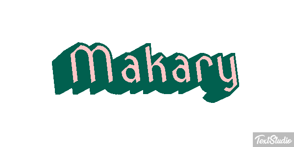 Makary Texteffekt