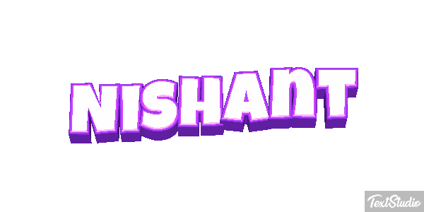Nishant Effet de texte