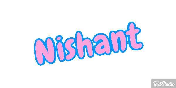Nishant Effet de texte