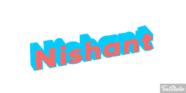 Nishant Effet de texte