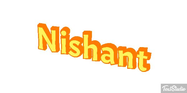 Nishant Effet de texte