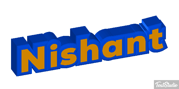 Nishant Effet de texte