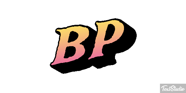 BP Text effect