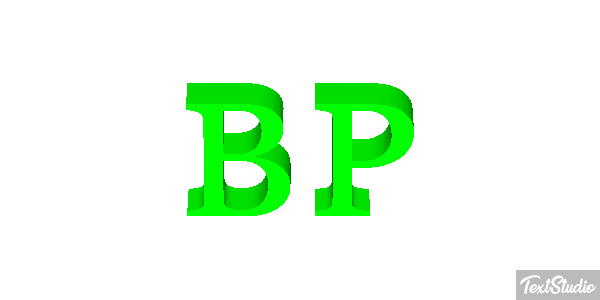 BP Text effect