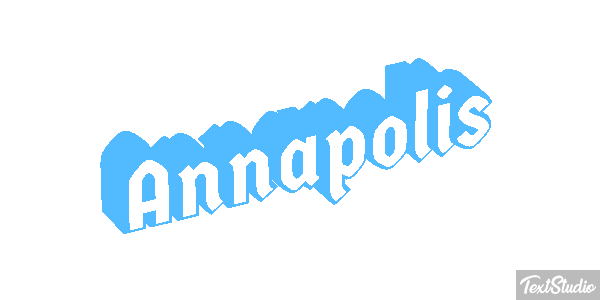 Annapolis Text effect