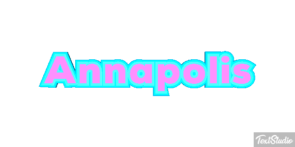 Annapolis Text effect