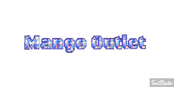 Mango Outlet Text effect