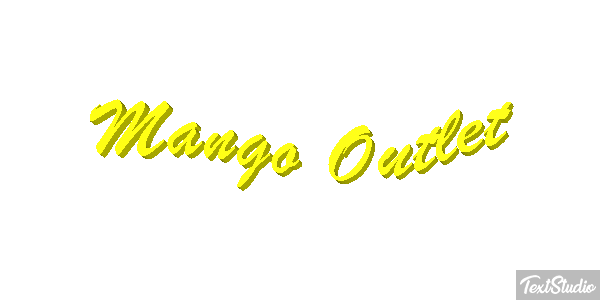 Mango Outlet Text effect