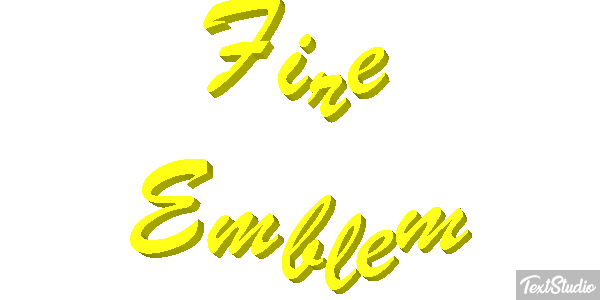 Fire Emblem Effetto testo