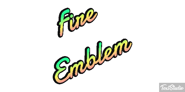 Fire Emblem Effetto testo