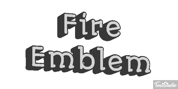 Fire Emblem Effetto testo