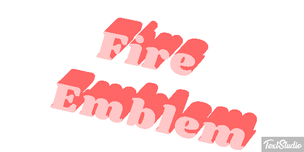 Fire Emblem Effetto testo