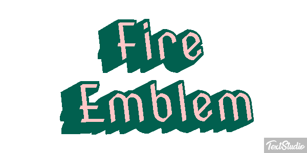 Fire Emblem Effetto testo