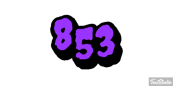 853 Efecto de texto