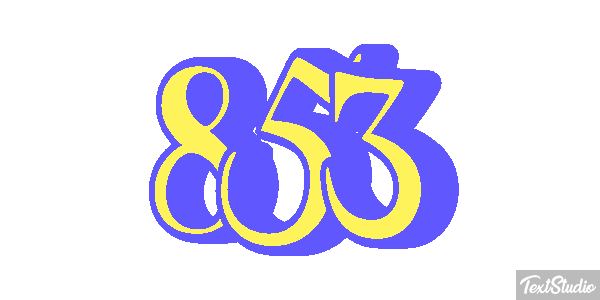 853 Efecto de texto
