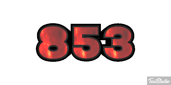 853 Efecto de texto