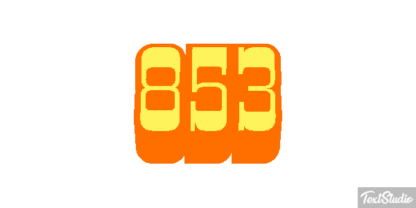 853 Efecto de texto