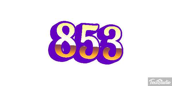 853 Efecto de texto
