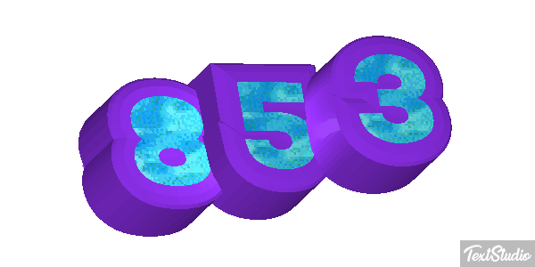 853 Efecto de texto