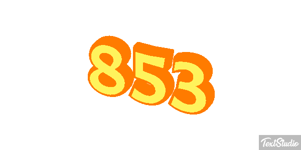 853 Efecto de texto