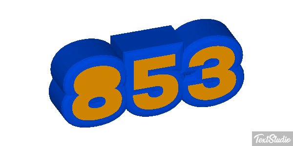853 Efecto de texto