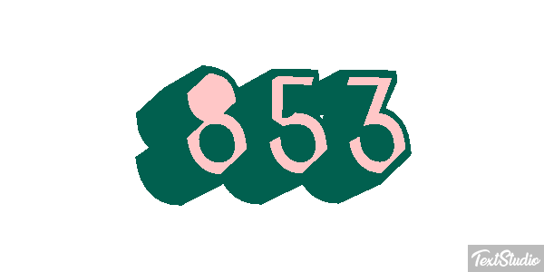 853 Efecto de texto