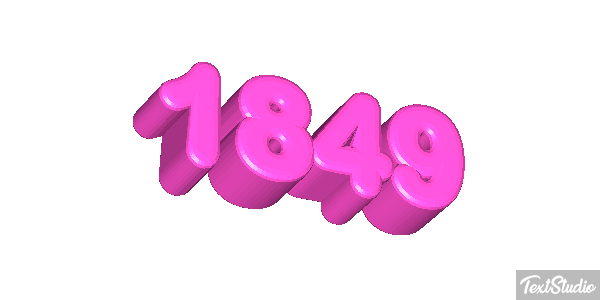 1849 Text effect