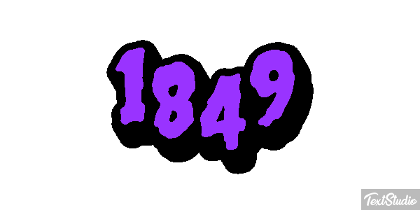 1849 Text effect