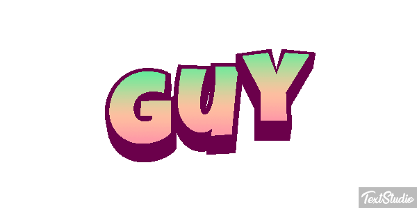 Guy Текстовый эффект