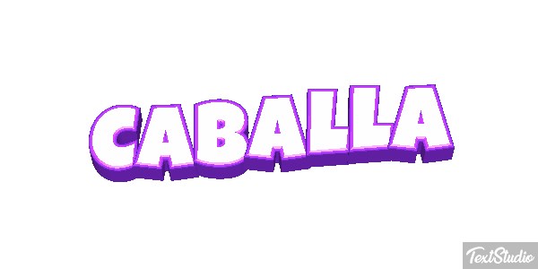 Caballa Efecto de texto
