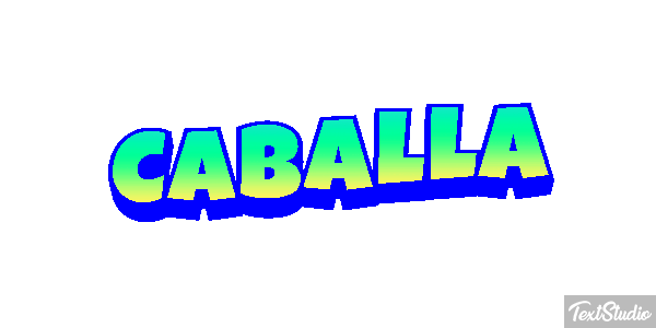 Caballa Efecto de texto