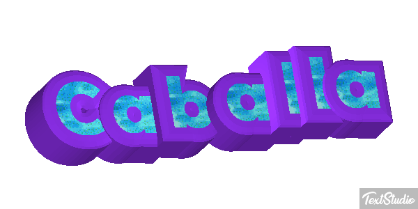 Caballa Efecto de texto