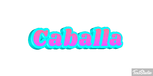 Caballa Efecto de texto