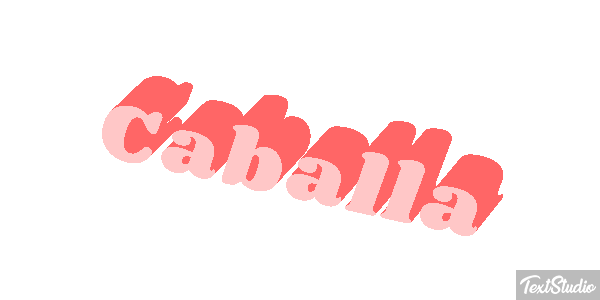 Caballa Efecto de texto