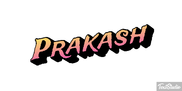 Prakash Effet de texte