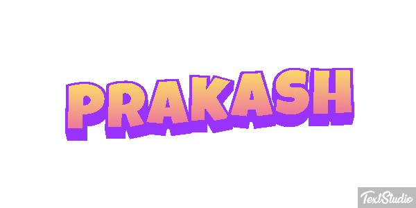 Prakash Effet de texte