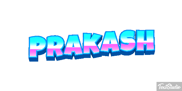 Prakash Effet de texte