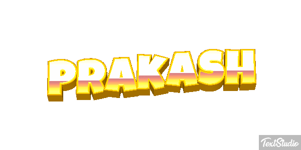 Prakash Effet de texte
