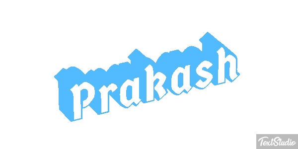 Prakash Effet de texte
