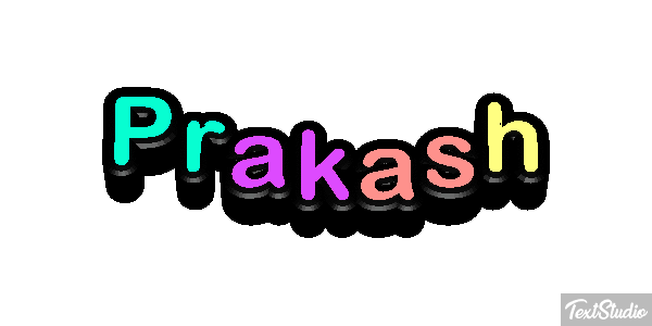 Prakash Effet de texte