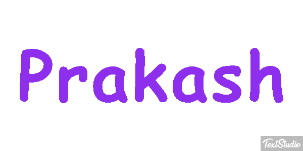 Prakash Effet de texte
