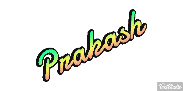 Prakash Effet de texte
