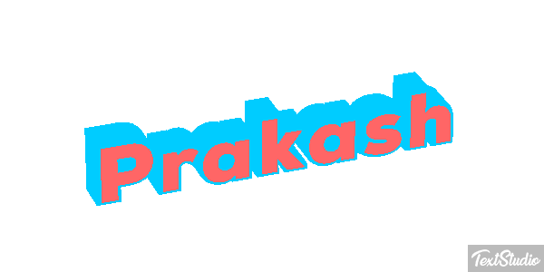 Prakash Effet de texte