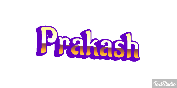 Prakash Effet de texte