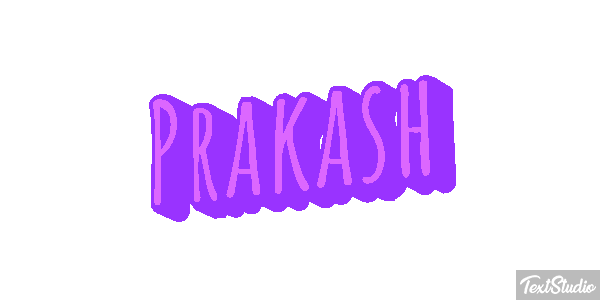 Prakash Effet de texte