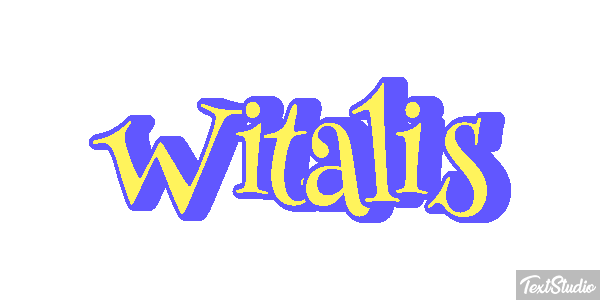 Witalis Efekt tekstowy