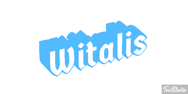 Witalis Efekt tekstowy
