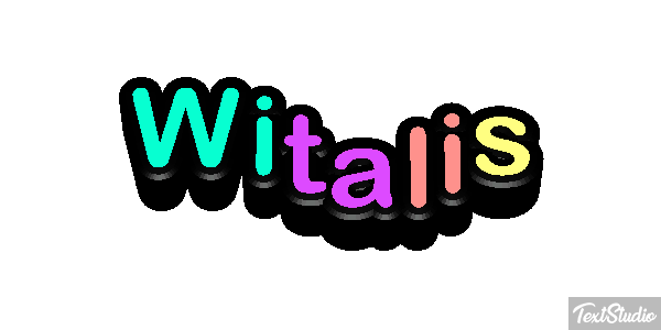 Witalis Efekt tekstowy