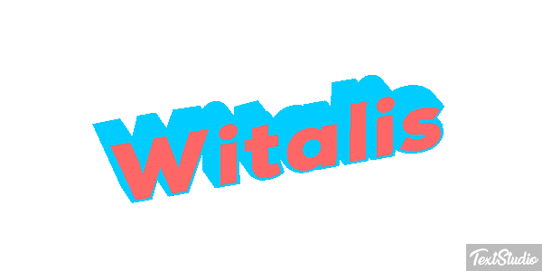 Witalis Efekt tekstowy